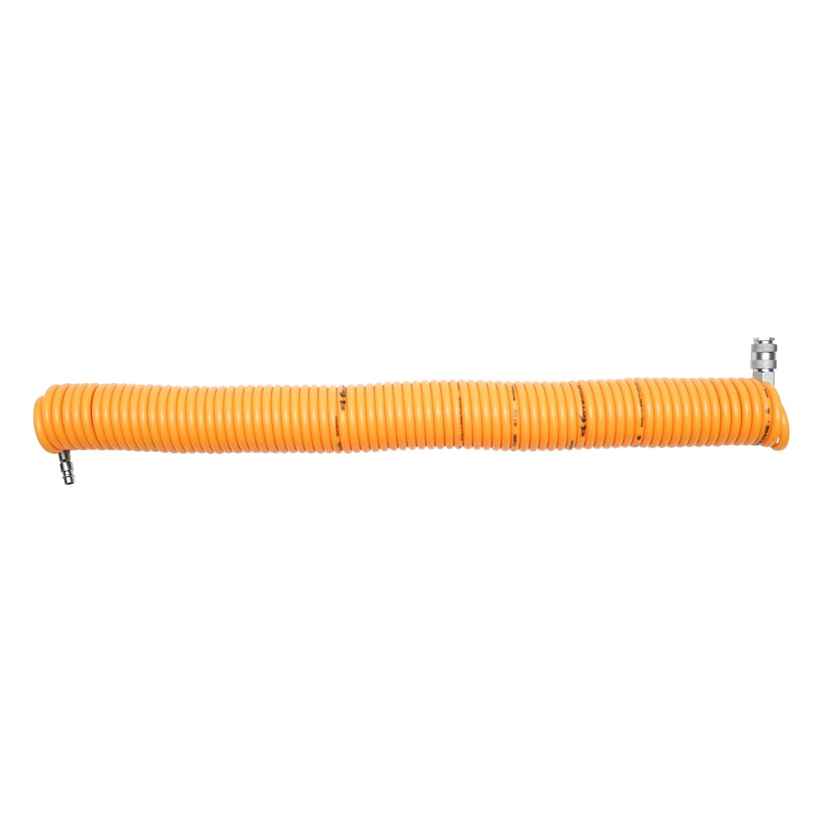 Furtun compresor 15 metri spiralat cu cuple rapide universale Hoteche